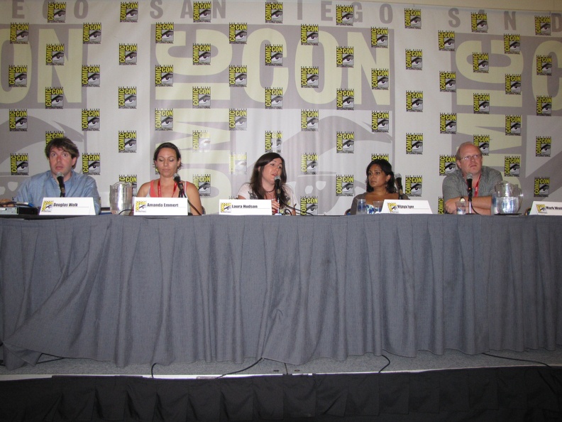 Is the Comic Book Doomed - Douglas Wolk, Amanda Emmer, Laura Hudson, Vijaya Iyer and Mark Waid.JPG