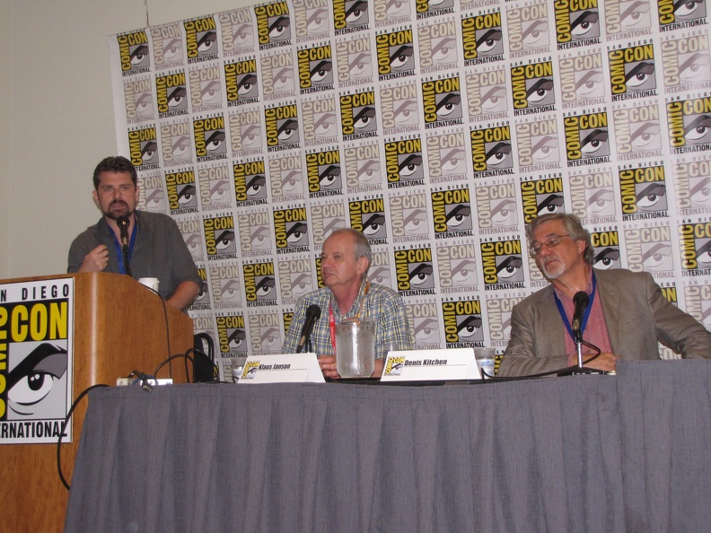 Will Eisner and the Graphic Novel - Charles Brownstein, Klaus Janson and Denis Kitchen.JPG