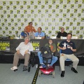 Fan vs Pro Comic Trivia - Peter Svennson, Derek McCaw, David Oakes, Tom Galloway, Elliot S! Maggin, Len Wein and Glenn Hauman.JPG