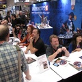 Mick Foley, Jill Thompson, Dean Haspiel, Michael Golden and Miran Kim.JPG