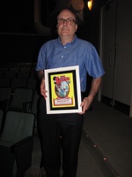Serge Gaboury with Hall of Fame Award