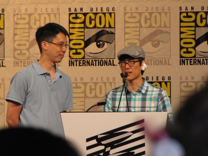 Gene Luen Yang and Derek Kirk Kim.JPG