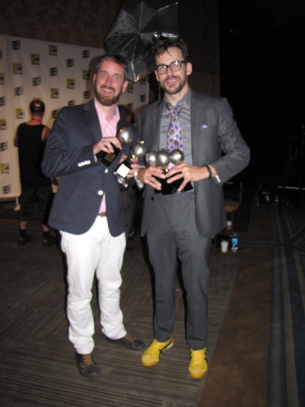 Chip Zdarsky and Matt Fraction 2.JPG