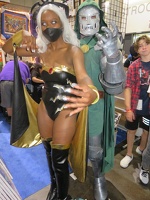 Storm and Dr. Doom