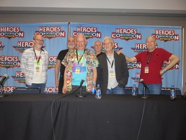 Marvel Editors Panel - Terence Dollard, Howard Mackie, Tom DeFalco, Terry Kavanagh, Carl Potts and Al Milgom